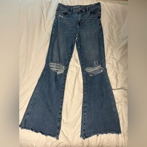 American Eagle Super High-Rise Flare Jeans